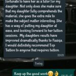 FAAIQA TESTIMONIAL